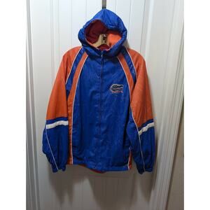Vintage Starter Florida Gators Youth Jacket XL 16-18 Blue Orange Windbreaker